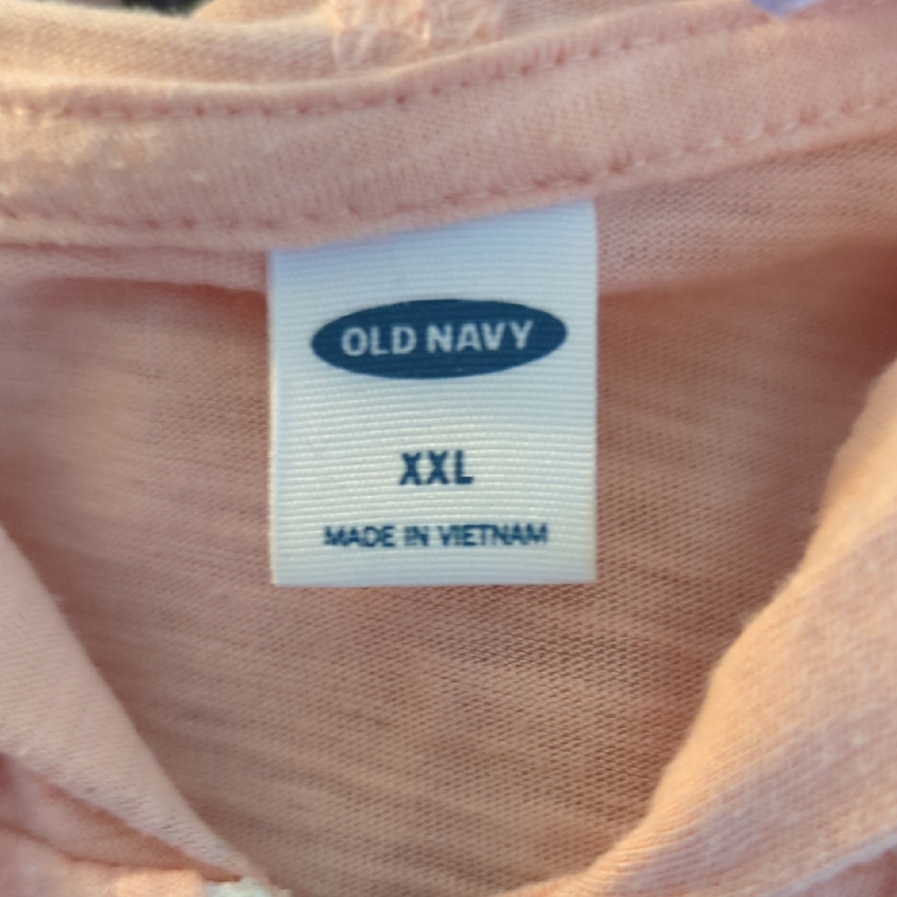 Old Navy Light Peach Hoodie - Picture 2 of 4